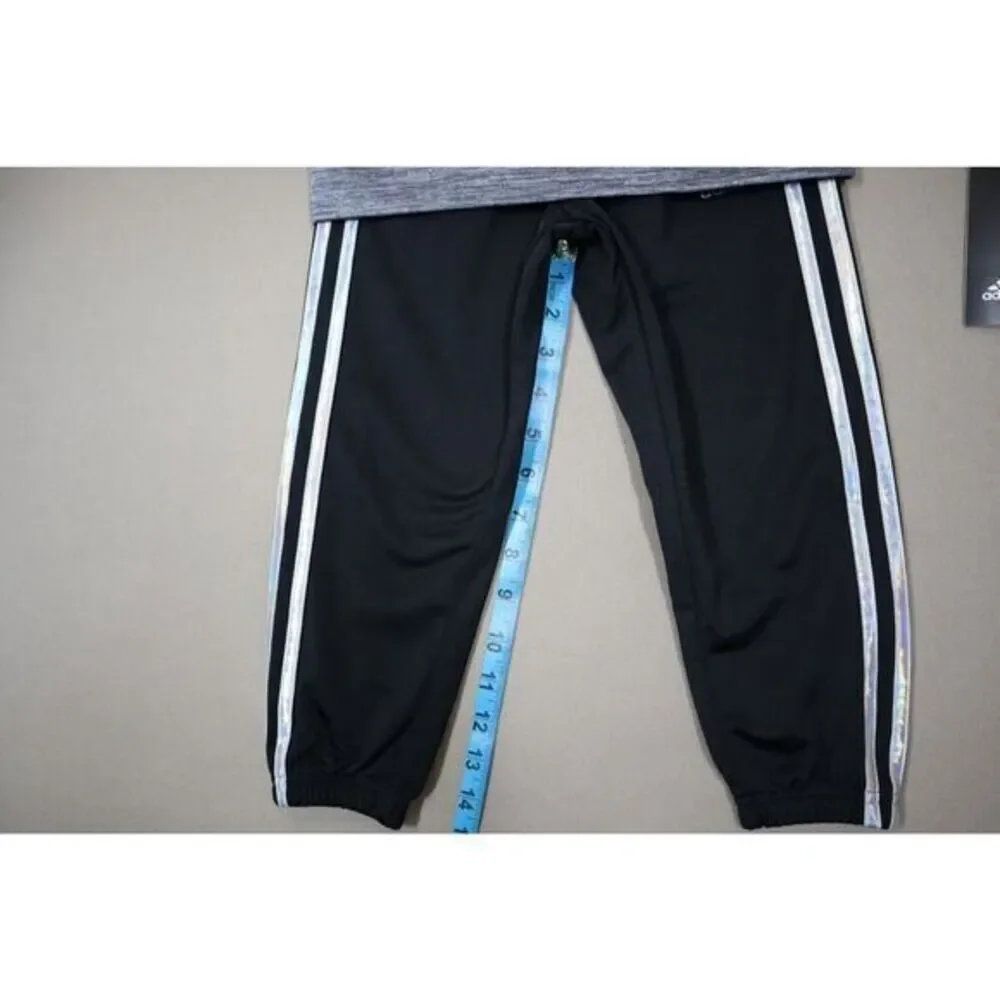 Adidas Boys Grey and‎ Black Hooded Pullover and Pant Set Size 4